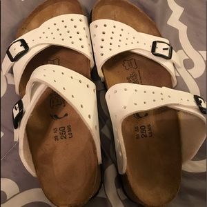 White Birkenstocks